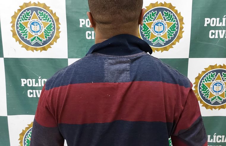 Homem condenado por extorsão é preso pela Polícia Civil