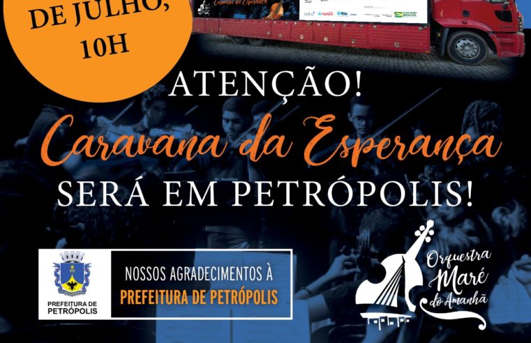 Você já conhece o projeto Caravana da Esperança, da Orquestra Maré do Amanhã?
