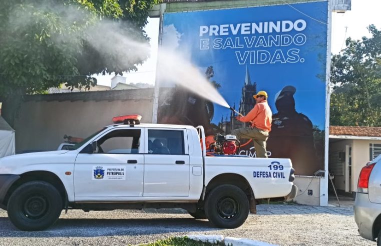 Defesa Civil inicia na próxima semana, ações de combates a incêndios florestais
