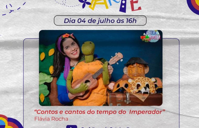 Diversão com Arte apresenta Cantos e Contos do Tempo do Imperador no domingo