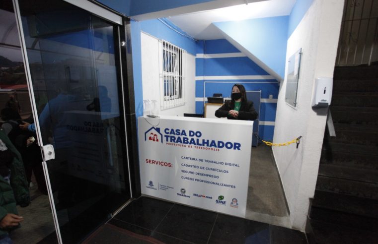 Governo do Estado inaugura terceira Casa do Trabalhador na Região Serrana