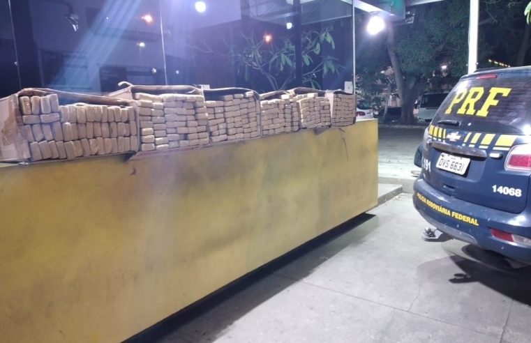 Polícia Rodoviária Federal apreende cerca de 300kg de maconha em Três Rios