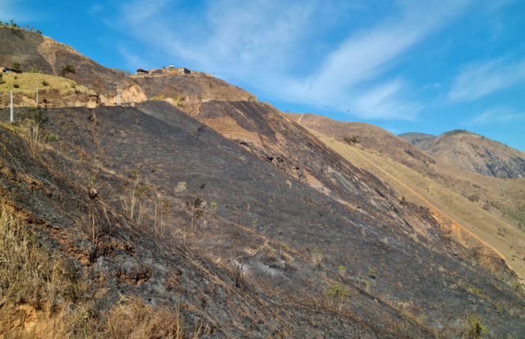 Defesa Civil faz vistoria técnica em área atingida por incêndio na Posse