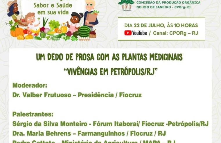 Petrópolis participa da campanha nacional do produto orgânico