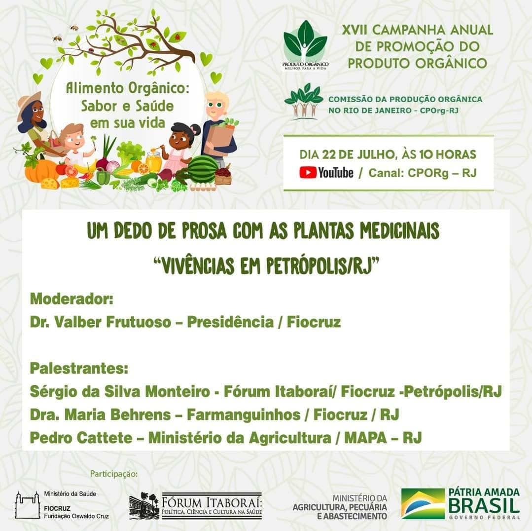 Petrópolis participa da campanha nacional do produto orgânico