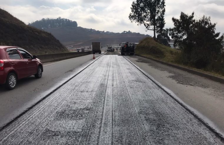 Obras deixam trechos da BR-040 em meia pista