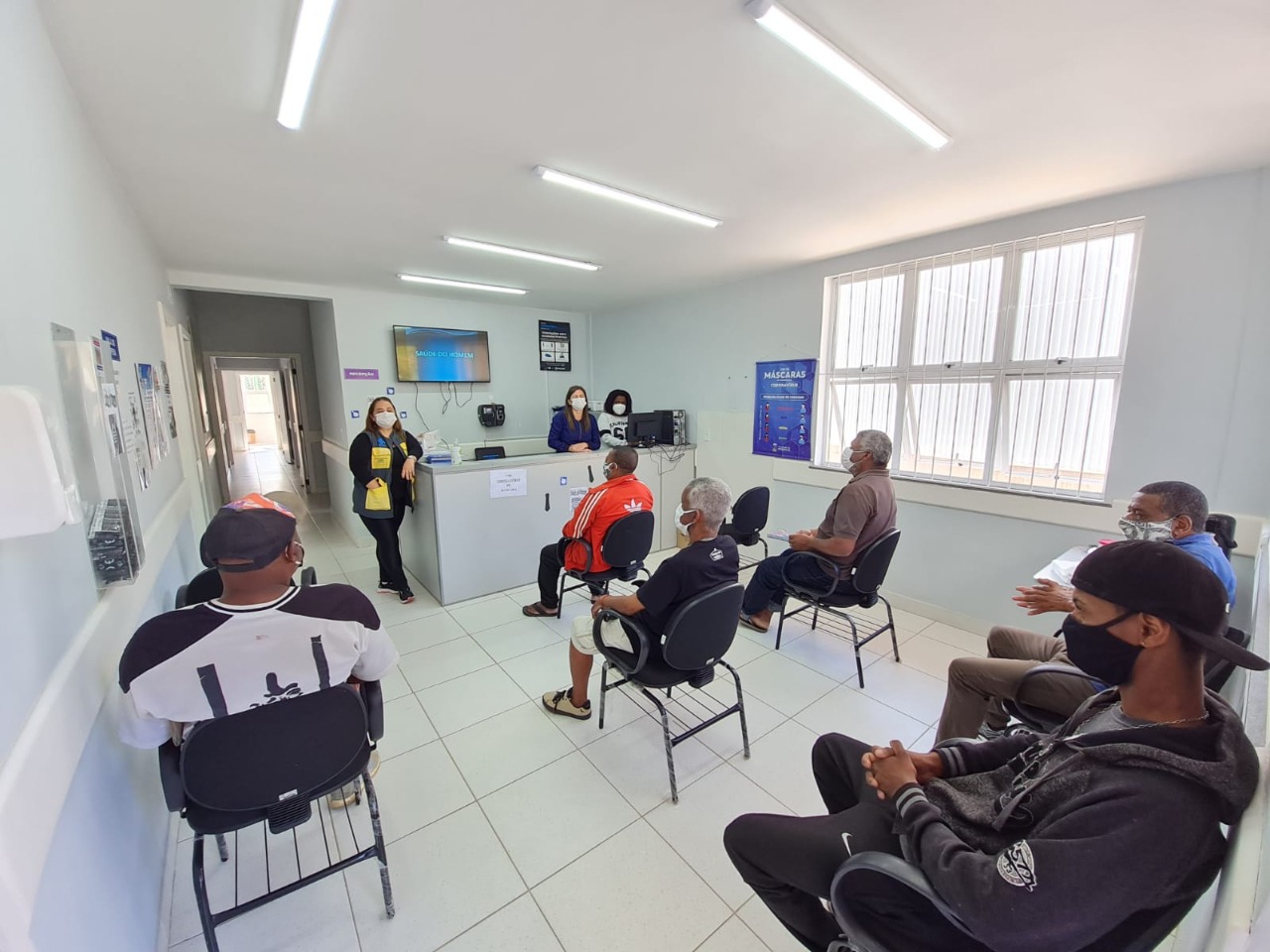 Atendimento no Posto de Saúde Menino Jesus encerra programação do Dia do Homem