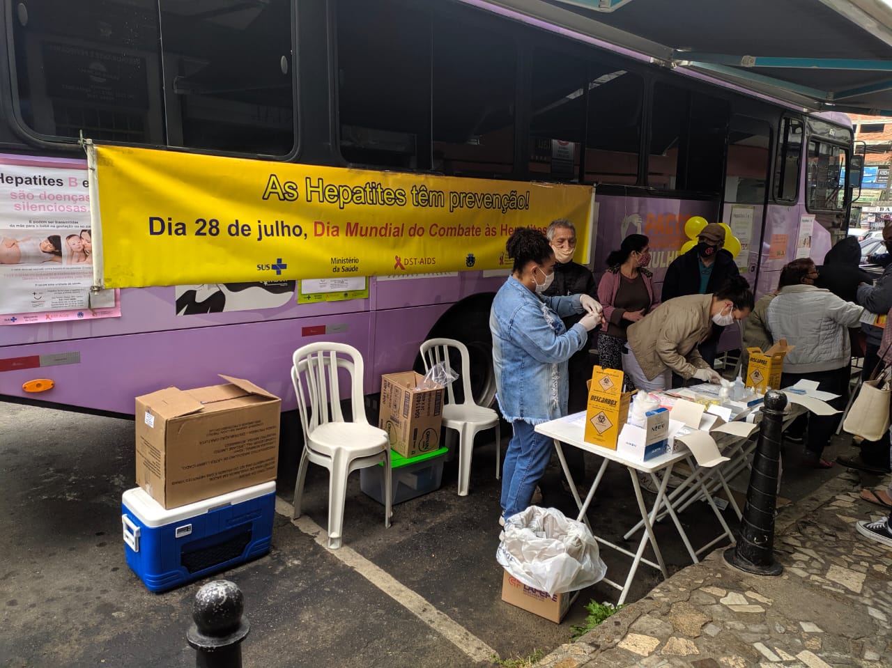 Atendimentos em quatro unidades de saúde encerram programação em alusão ao Julho Amarelo neste sábado (31)