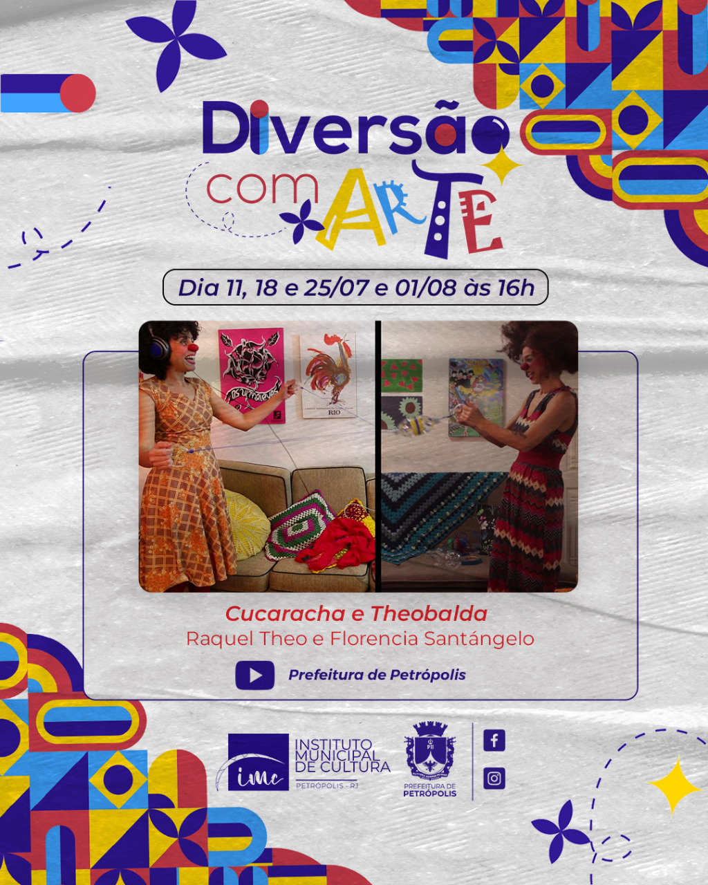 Último episódio da minissérie Cucaracha e Theobalda no domingo no Diversão Com Arte