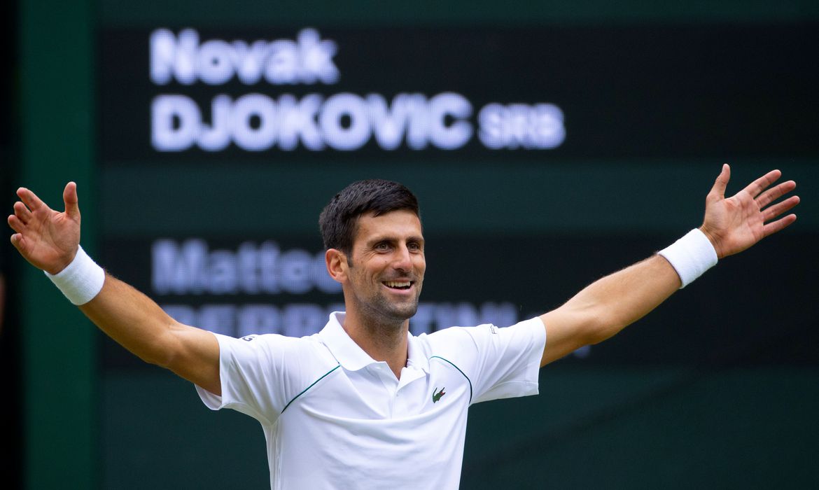 Djokovic é 1º classificado ao ATP Finals após triunfo em Wimbledon