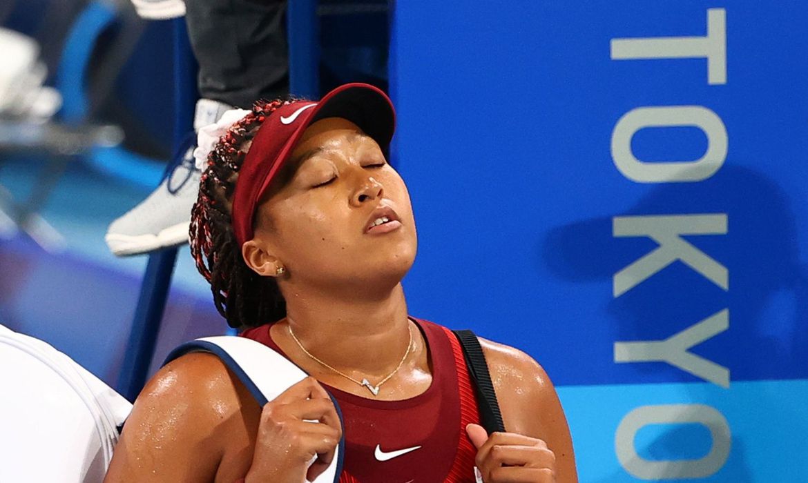 Naomi Osaka é eliminada do torneio de tênis da Olimpíada de Tóquio