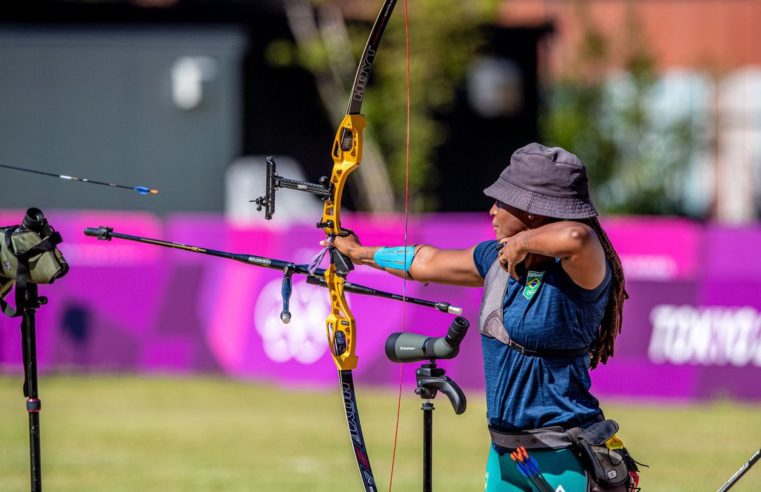 Olimpíada: Ane Marcelle se classifica como 33ª no tiro com arco