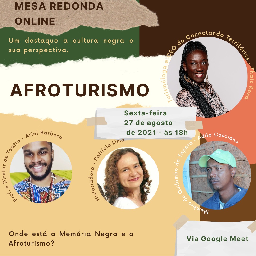 Mesa-redonda do Cefet Petrópolis coloca em pauta a memória dos negros e o afroturismo na cidade