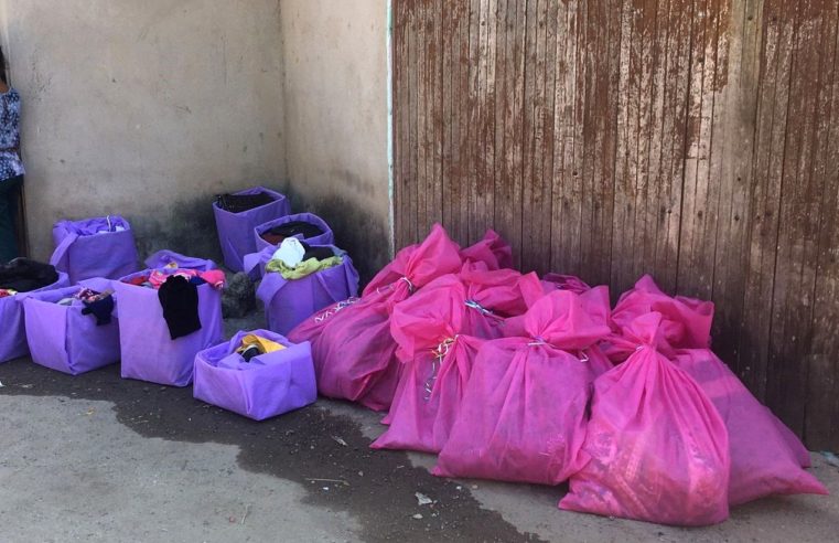 Cras Alto de Teresópolis entrega doações de roupas e agasalhos