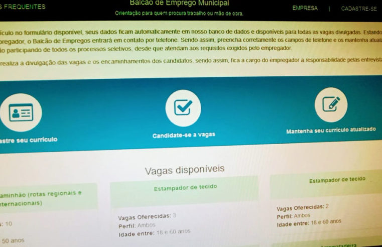 Oportunidade: Petrópolis tem mais de 60 vagas disponíveis no Balcão de Empregos