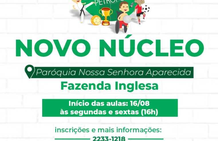 Agita Petrópolis é ampliado para a Fazenda Inglesa e Vila São José