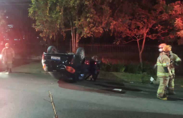 Acidente na Avenida Ipiranga deixa homem ferido