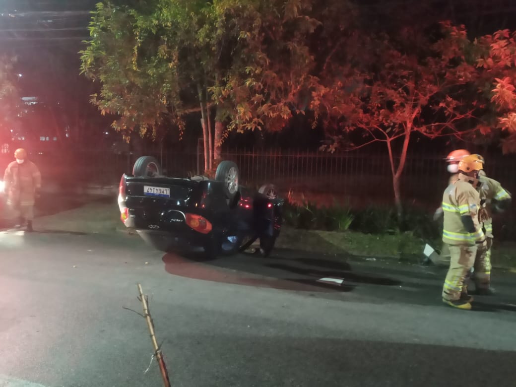 Acidente na Avenida Ipiranga deixa homem ferido