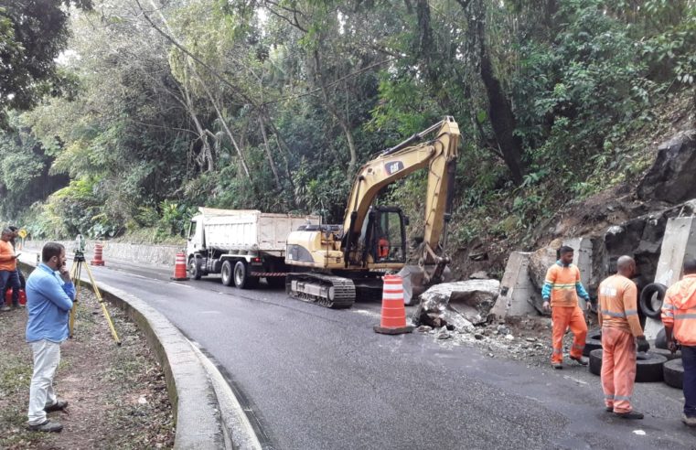 Subida da Serra de Petrópolis apresenta trechos com interdições
