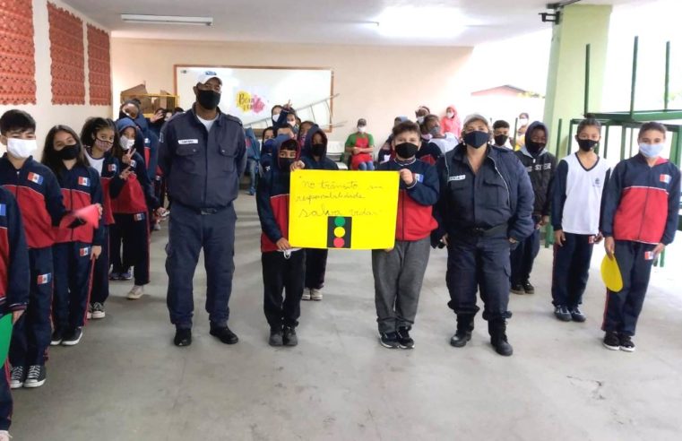 Teresópolis: Guarda Civil Municipal retoma Ronda Escolar e comemora Semana Nacional de Trânsito