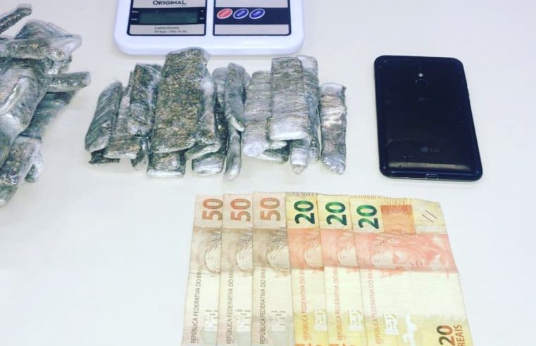 PM apreende drogas no Alto da Serra
