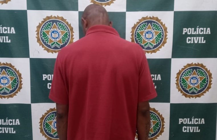Homem é preso no Roseiral, por furto cometido em 2015, em Cascatinha