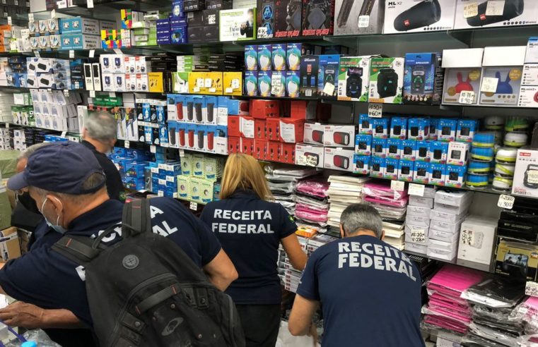 Rio: operação apreende mercadorias piratas avaliadas em R$ 1 milhão
