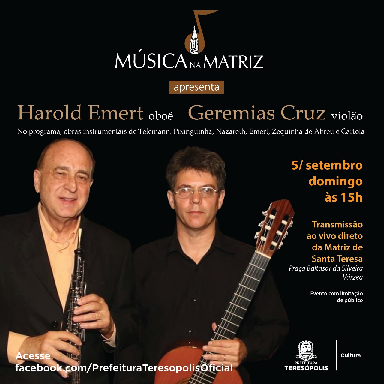 Teresópolis: Domingo tem Música na Matriz