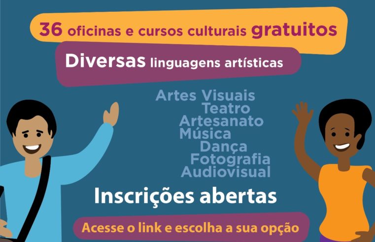 Secretaria de Cultura de Teresópolis abre inscrições para 1000 vagas em 36 cursos gratuitos