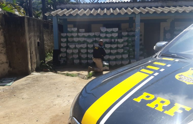 PRF recupera carga roubada em Itaguaí