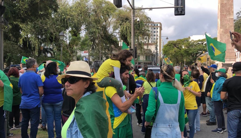 Manifestações marcam 7 de setembro em Petrópolis