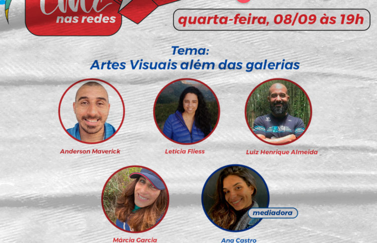 Artes Visuais além das galerias será o tema do IMC nas Redes