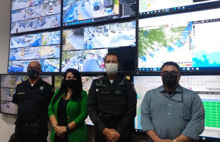 Comandante do 26° BPM ressalta importância do Centro de Monitoramento