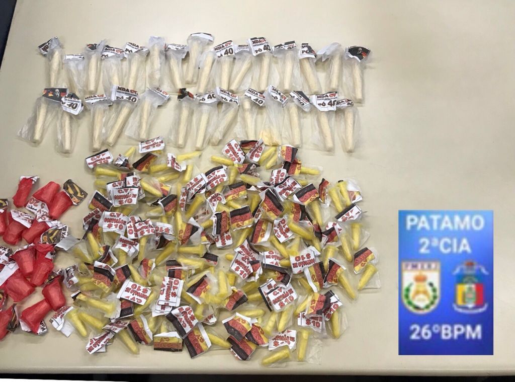 Traficante foge, mas deixa drogas para trás no Retiro