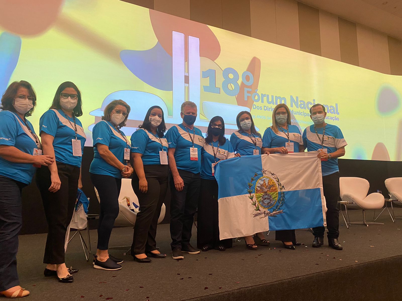 Petrópolis marca presença no 18º Fórum Nacional da Undime