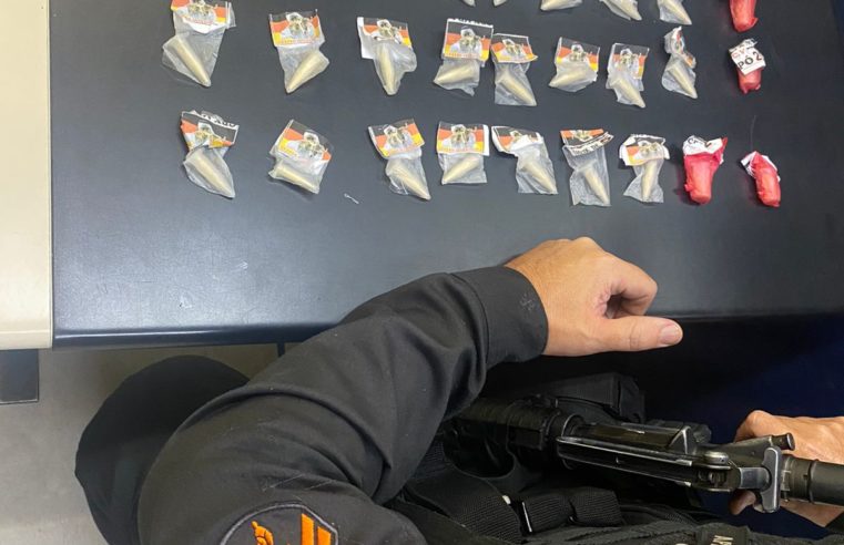 Homem é preso por tráfico de drogas no Retiro