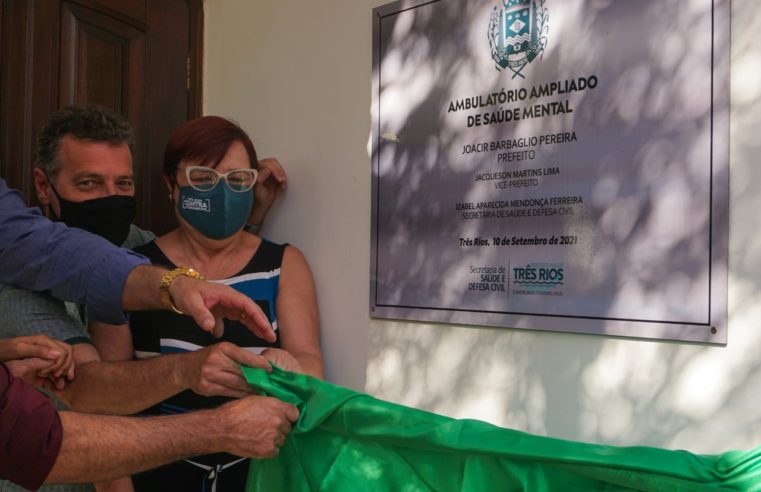 Três Rios: prefeitura amplia ambulatório de saúde mental
