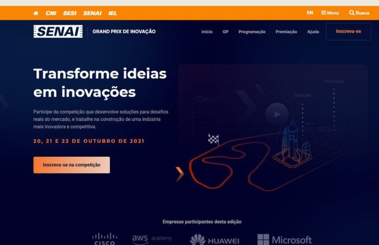 Senai abre inscrições para o Grand Prix de inovação