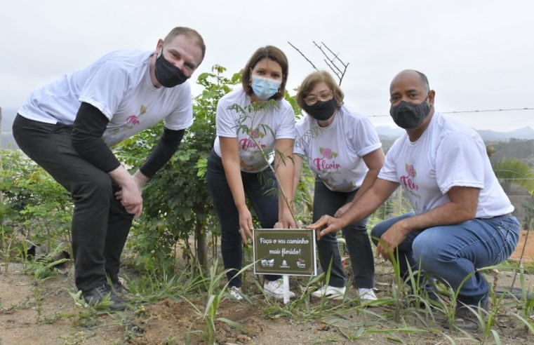 Fazenda Suíça recebe 70 mudas de árvores pelo projeto ‘Florir Teresópolis’