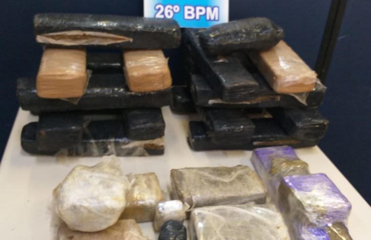 PM apreende 30 kg de maconha na Mosela