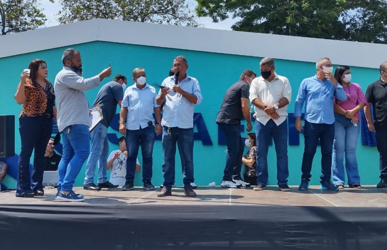 Vereadores participam da inauguração do sistema de tratamento de água de Bemposta