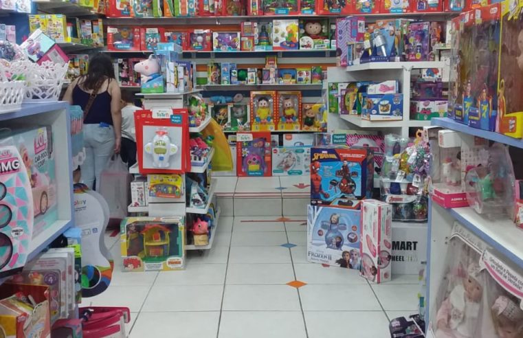 Sicomércio projeta aumento de 30% nas vendas presenciais para o Dia das Crianças