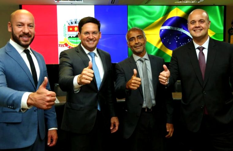 Vinicius Claussen busca recursos para saúde, agricultura e esporte e parceria para projeto de educação em Teresópolis