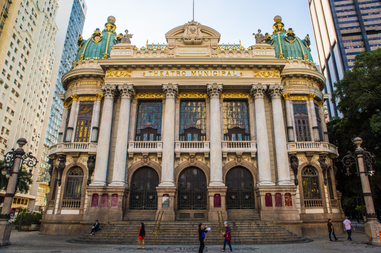 Theatro Municipal do Rio de Janeiro reabriu as portas, na  última quinta-feira (28)
