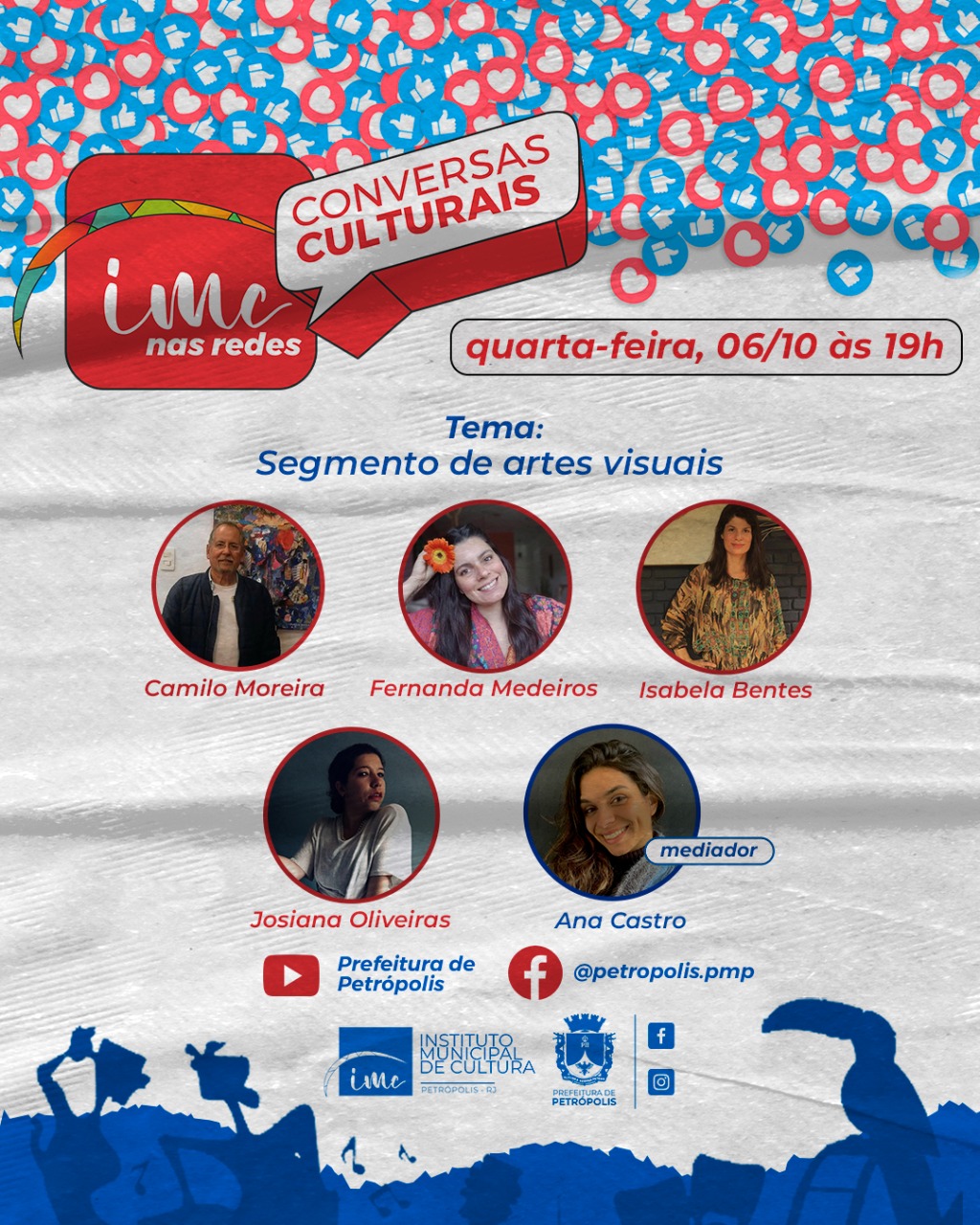 IMC nas Redes terá como assunto o segmento de Artes Visuais