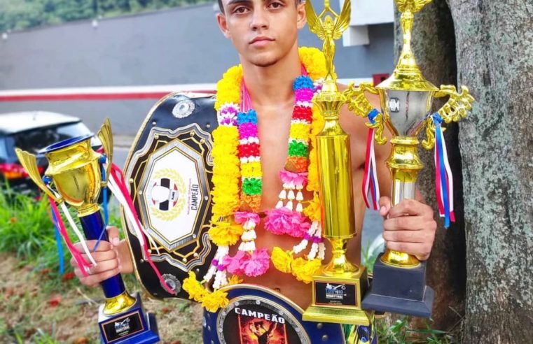 Atleta petropolitano de Muaythai disputa cinturão em evento no Rio de Janeiro