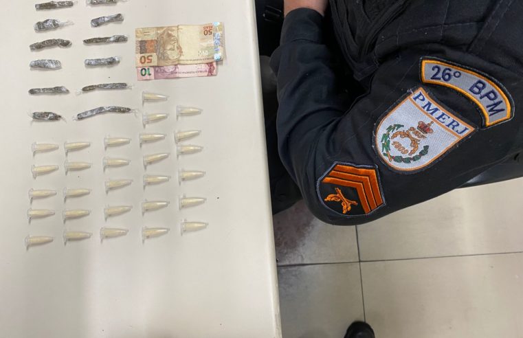 Homem é preso por tráfico no Vale do Cuiabá