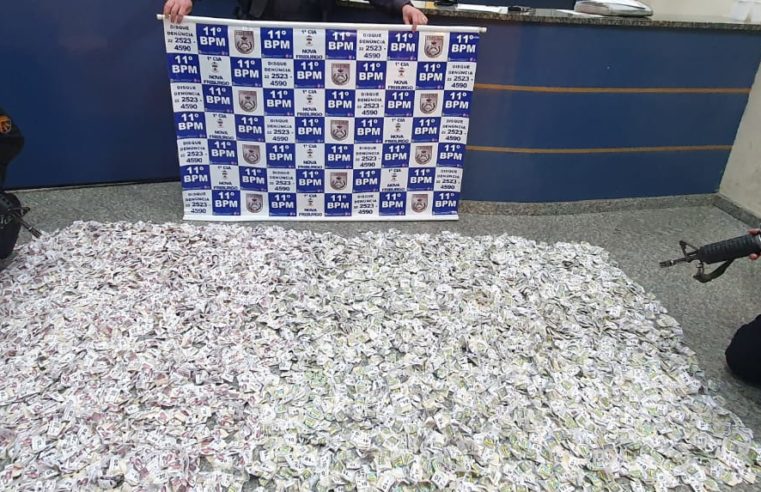Policia Militar apreende grande quantidade de drogas em Nova Friburgo
