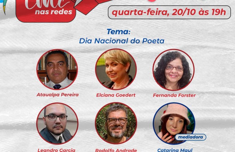 Dia Nacional do Poeta é o assunto do IMC nas Redes de hoje (20/10)