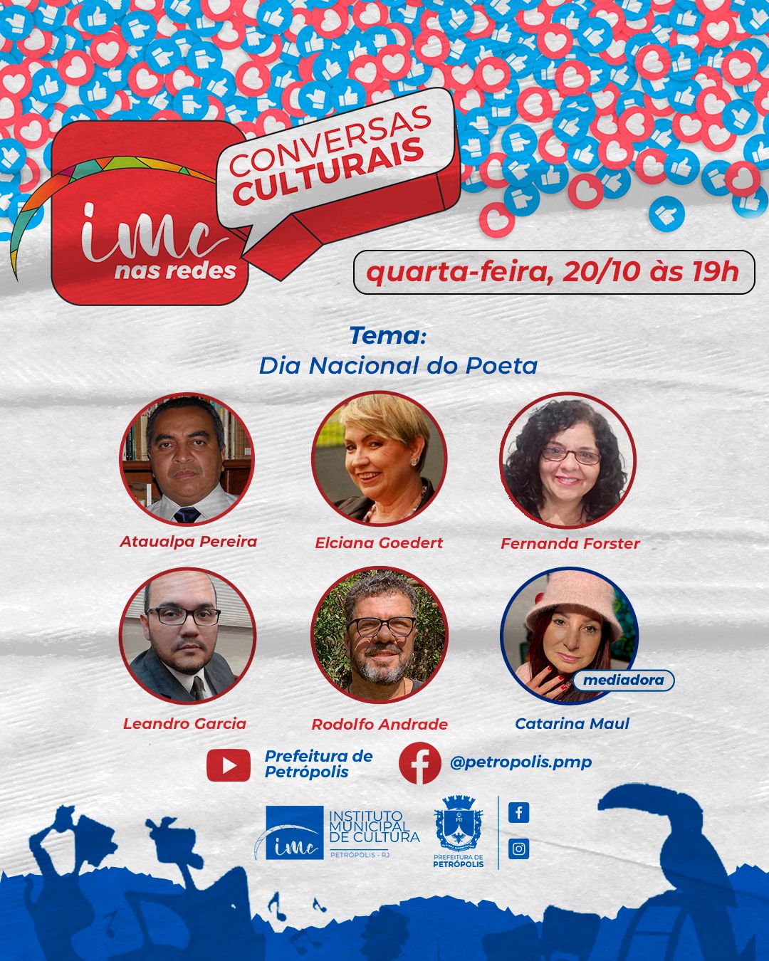 Dia Nacional do Poeta é o assunto do IMC nas Redes de hoje (20/10)